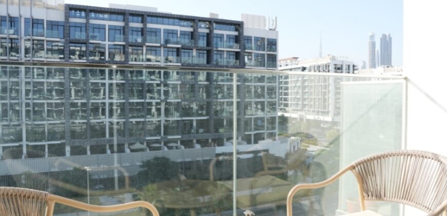 Modern Fully Furnished Studio Apartment for Sale in Azizi Riviera 33