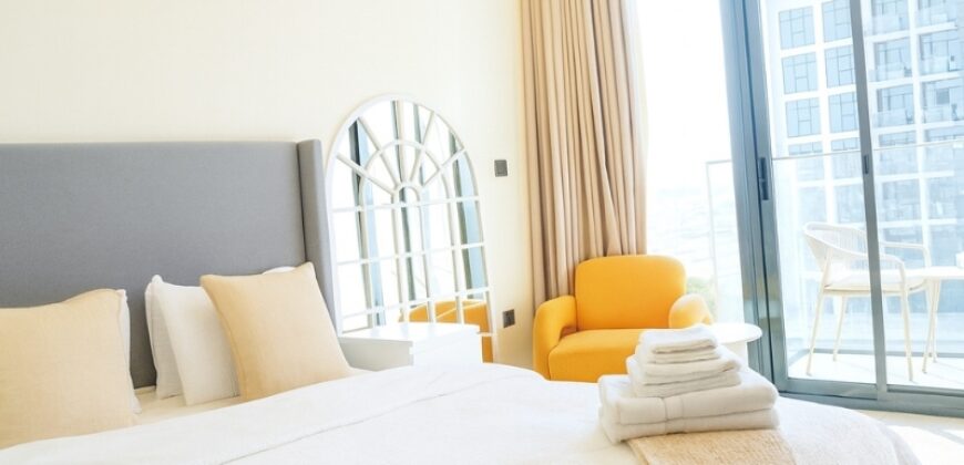 Modern Fully Furnished Studio Apartment for Sale in Azizi Riviera 33
