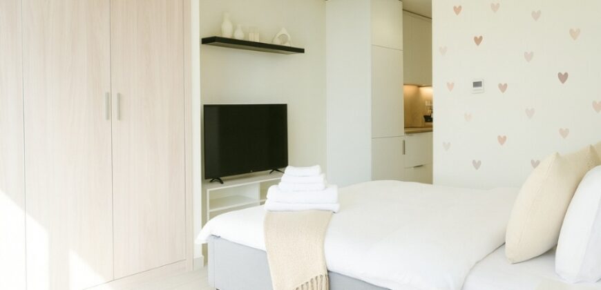 Modern Fully Furnished Studio Apartment for Sale in Azizi Riviera 33