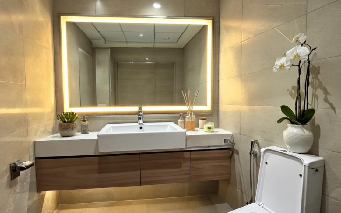 Luxury Furnished Studio | Azizi Riviera 26 | Ready