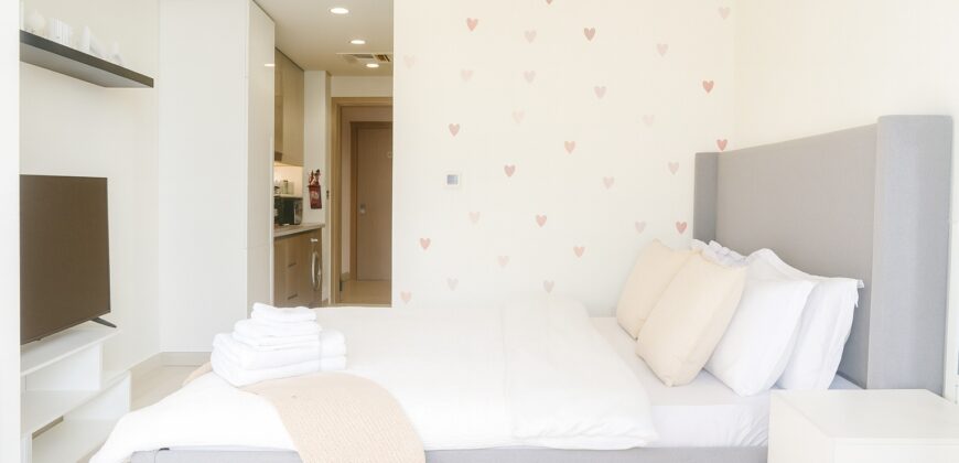 Modern Fully Furnished Studio Apartment for Sale in Azizi Riviera 33