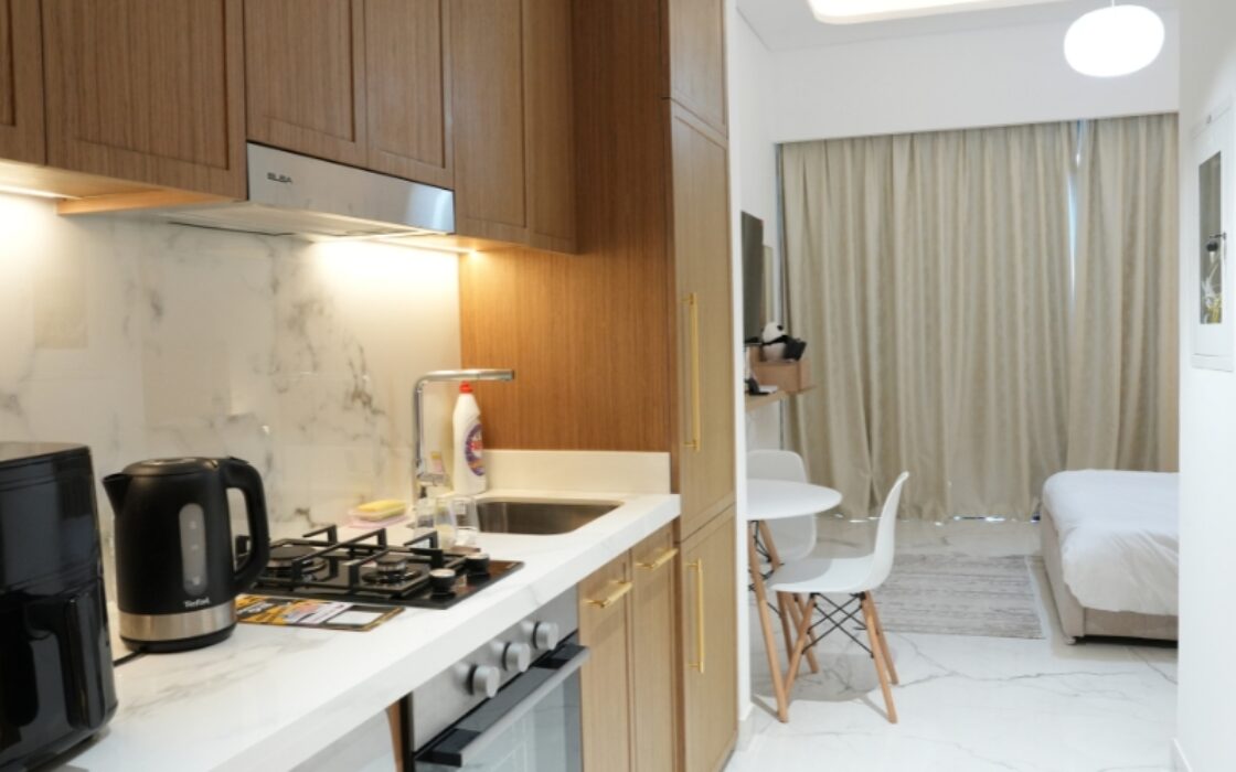 Stylish Studio Apartment in Azizi Riviera