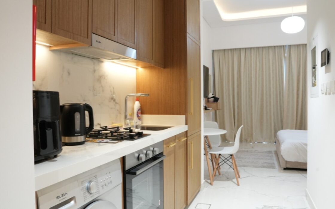 Stylish Studio Apartment in Azizi Riviera