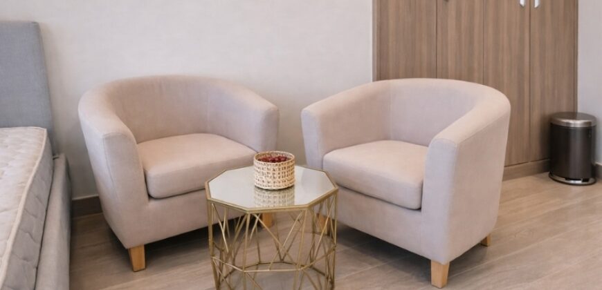 Luxury Studio Apartment for Rent | Fully Furnished in Azizi Riviera 6, Meydan