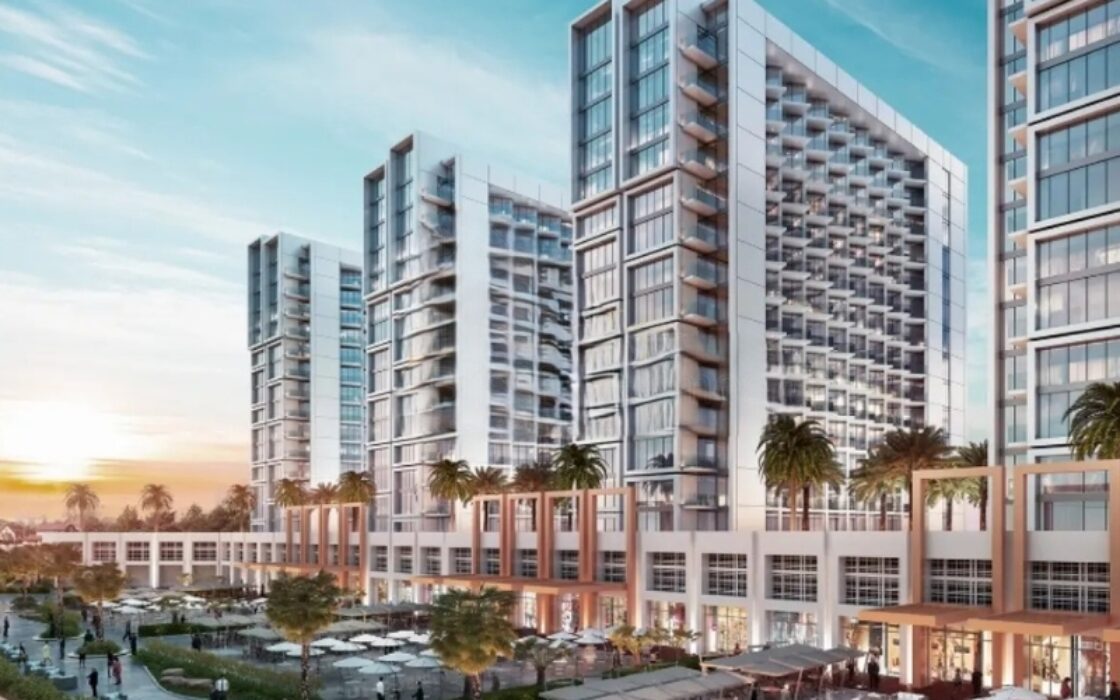 4BR Townhouse for Sale with Scenic Pool & Water Views in Natura DAMAC Hills 2