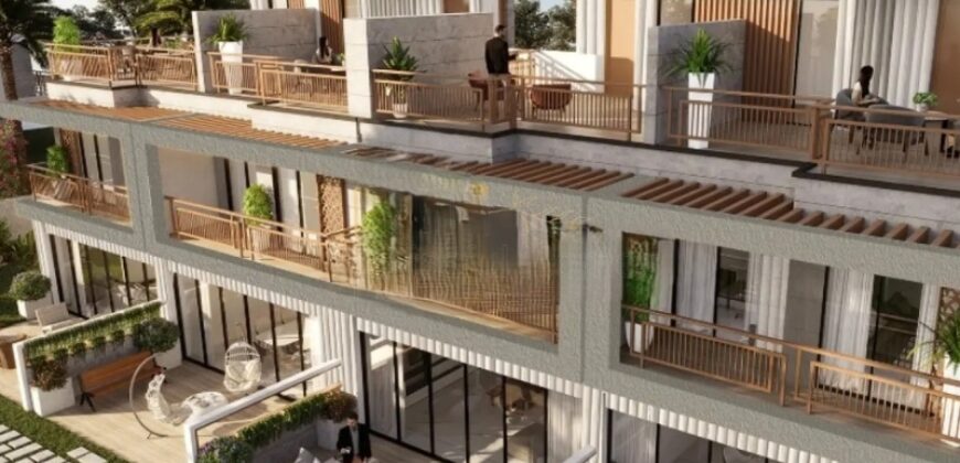 4BR Townhouse for Sale with Scenic Pool & Water Views in Natura DAMAC Hills 2