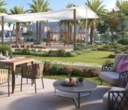 4BR Townhouse for Sale with Scenic Pool & Water Views in Natura DAMAC Hills 2