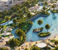 4BR Townhouse for Sale with Scenic Pool & Water Views in Natura DAMAC Hills 2