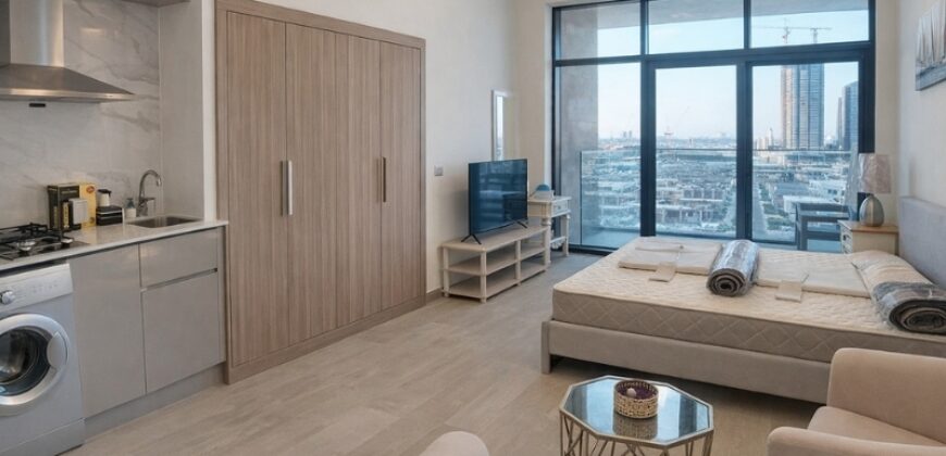 Luxury Studio Apartment for Rent | Fully Furnished in Azizi Riviera 6, Meydan