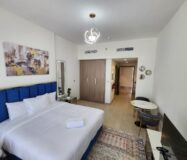 Modern Studio with Community Views for Rent in Azizi Riviera 5 Meydan