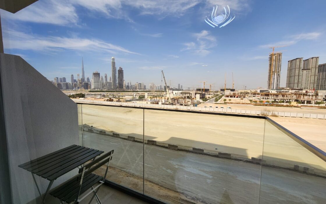 Modern Studio with Community Views for Rent in Azizi Riviera 5 Meydan