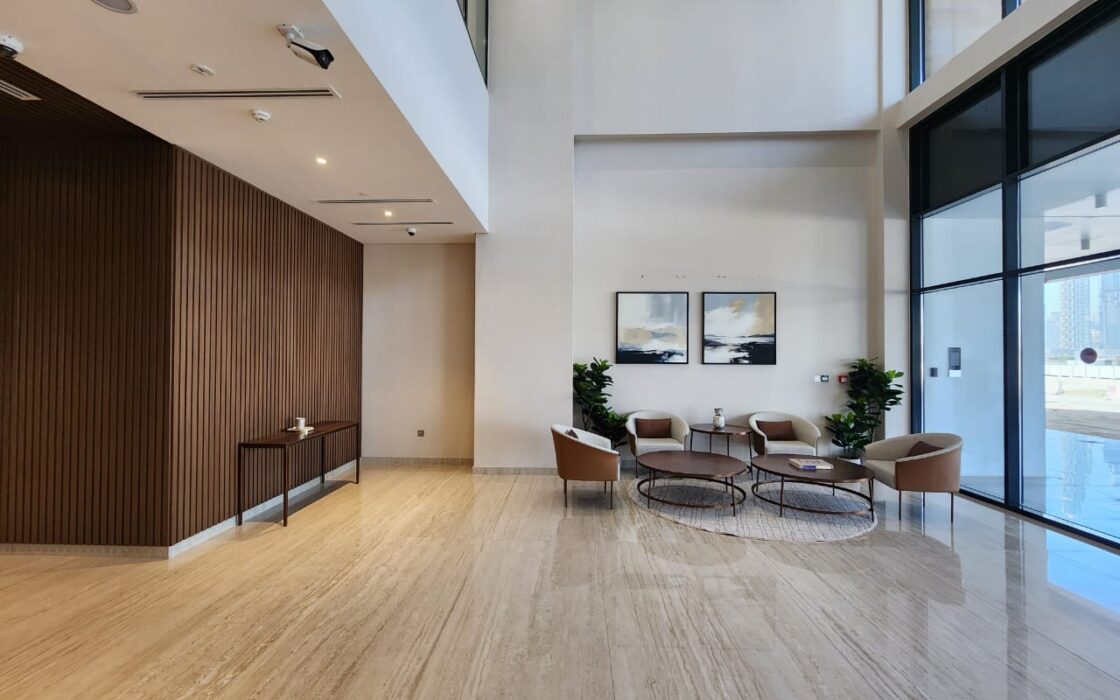 Modern Studio with Community Views for Rent in Azizi Riviera 5 Meydan