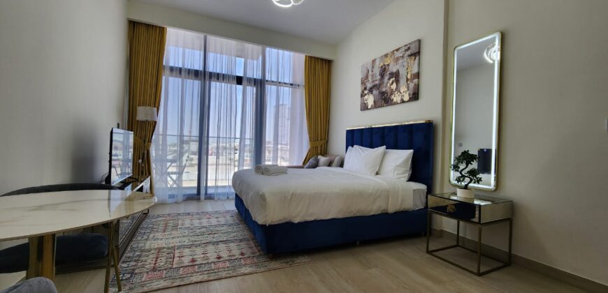 Modern Studio with Community Views for Rent in Azizi Riviera 5 Meydan