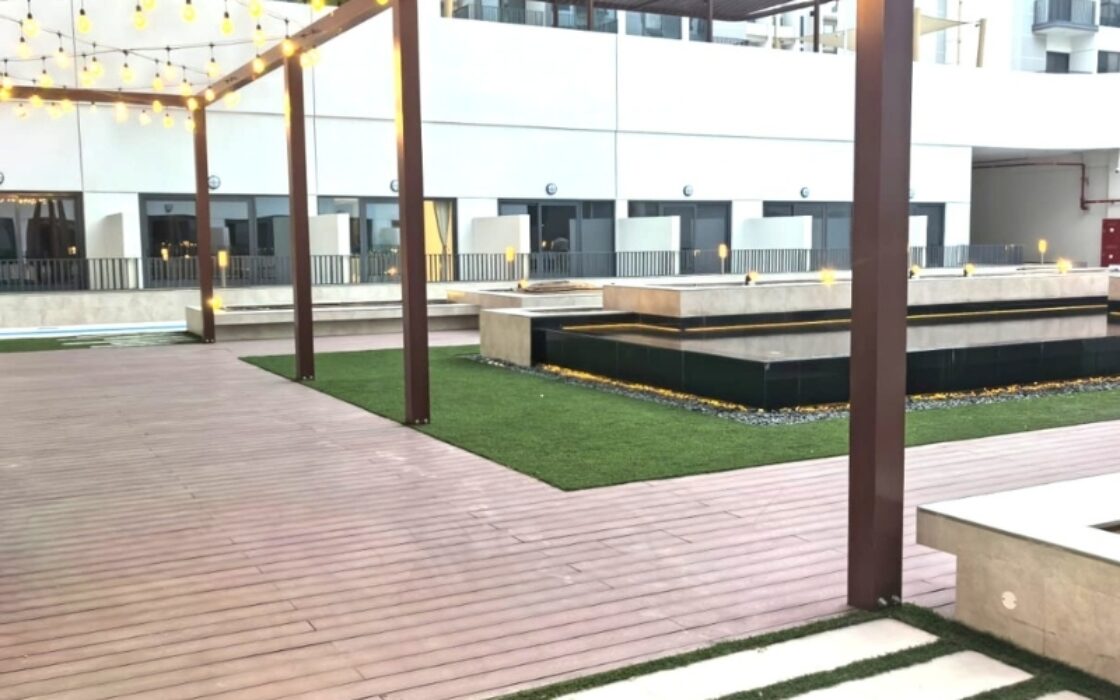 Modern Studio Living with Green Views Azizi Mirage