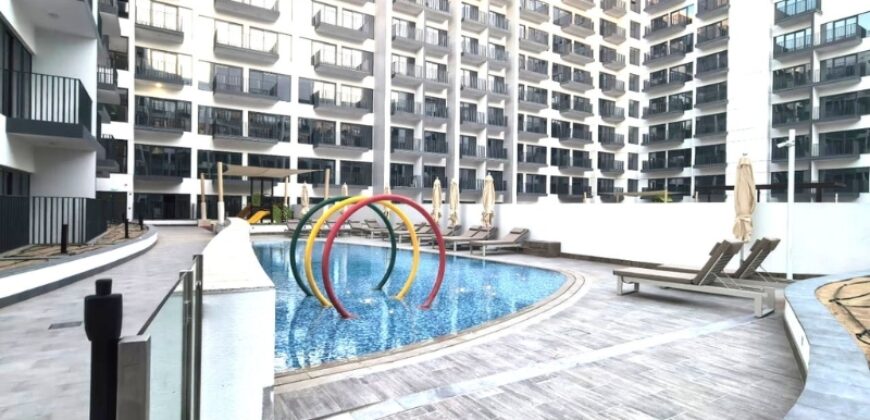 Modern Studio Living with Green Views Azizi Mirage