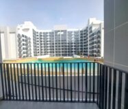 Modern Studio Living with Green Views Azizi Mirage